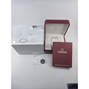 Omega Seamaster 300M Cal 1120 Movement 18k Gold Crown Dial Hands Box Manual Set